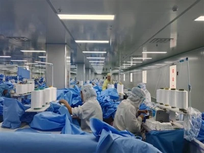 Procés de fabricació de bata quirúrgica: des de teixit no teixit fins a bata ...