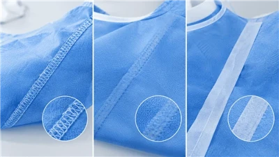 Tipus de costures de la bata quirúrgica: S'expliquen les costures overlock, u...
